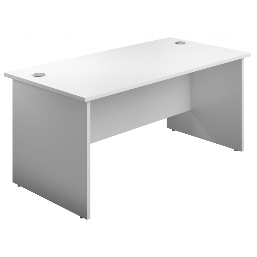 Olton Panel End 800mm Deep Straight Office Desk